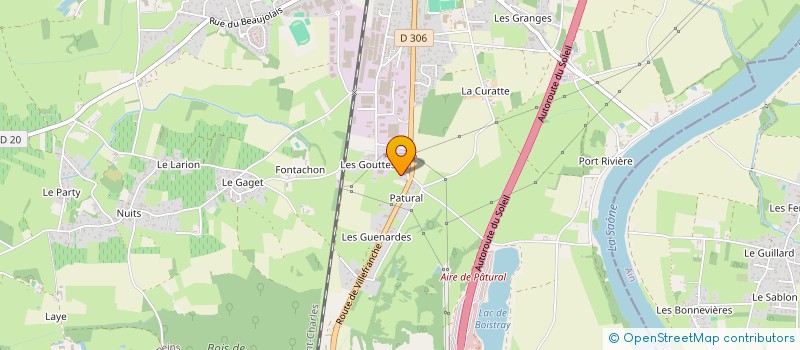 localisation de l'entreprise MONSIEUR YANNICK FAUSSURIER à SAINT-GEORGES-DE-RENEINS