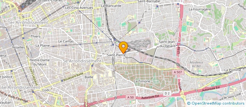 localisation de l'entreprise MONSIEUR YANNICK FAVRE à MARSEILLE