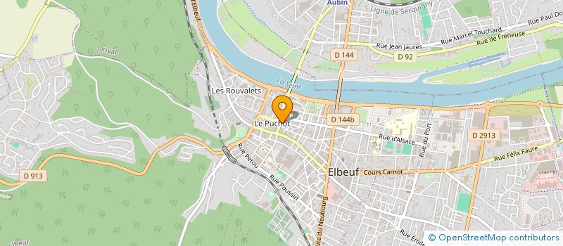 localisation de l'entreprise MONSIEUR YANNICK FECOMME à ELBEUF