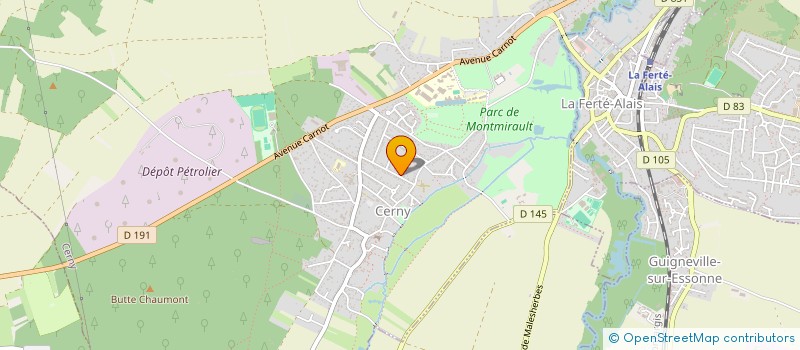 localisation de l'entreprise MONSIEUR YANNICK FELUT à CERNY