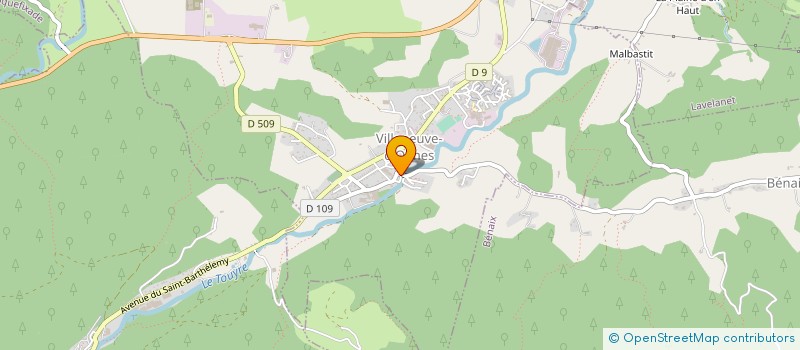 localisation de l'entreprise MONSIEUR YANNICK FERRAND à VILLENEUVE-D'OLMES