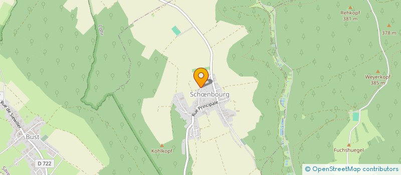 localisation de l'entreprise MONSIEUR YANNICK FIEGEL  SCHNBOURG