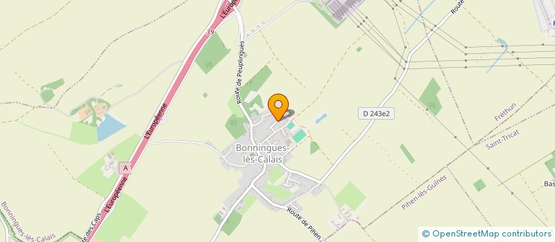 localisation de l'entreprise MONSIEUR YANNICK FINOT  HAMES-BOUCRES