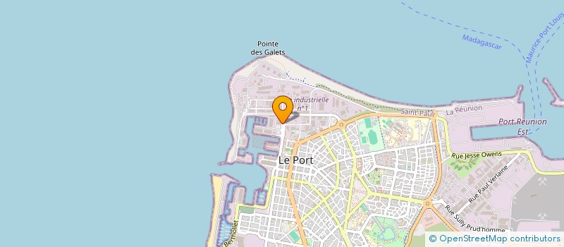 localisation de l'entreprise MONSIEUR YANNICK FONTAINE à LE PORT