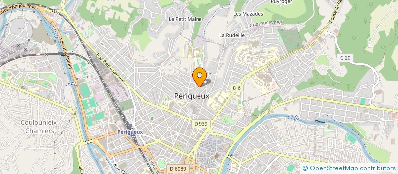 localisation de l'entreprise MONSIEUR YANNICK FOUR à PERIGUEUX