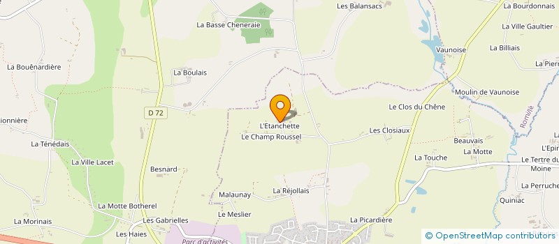 localisation de l'entreprise MONSIEUR YANNICK FOUVILLE à PLEUMELEUC