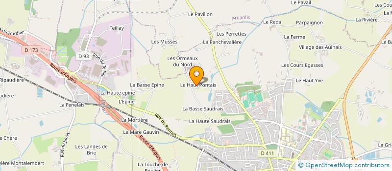 localisation de l'entreprise MONSIEUR YANNICK FRAMBOURG  JANZE