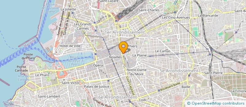 localisation de l'entreprise MONSIEUR YANNICK FRONTIER  MARSEILLE