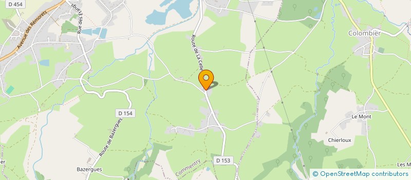 localisation de l'entreprise MONSIEUR YANNICK GABILLAT  COMMENTRY