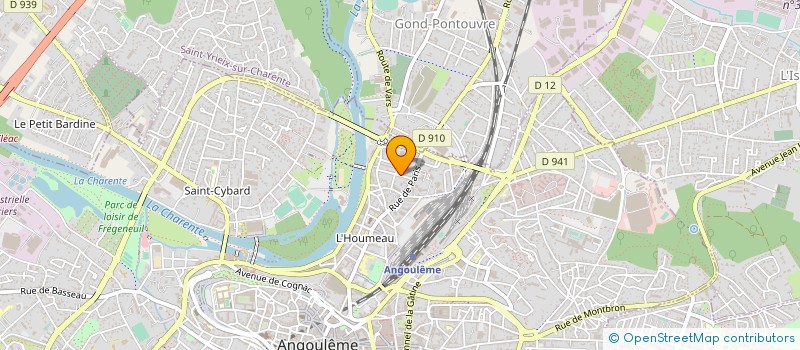 localisation de l'entreprise MONSIEUR YANNICK GADONNEIX à ANGOULEME