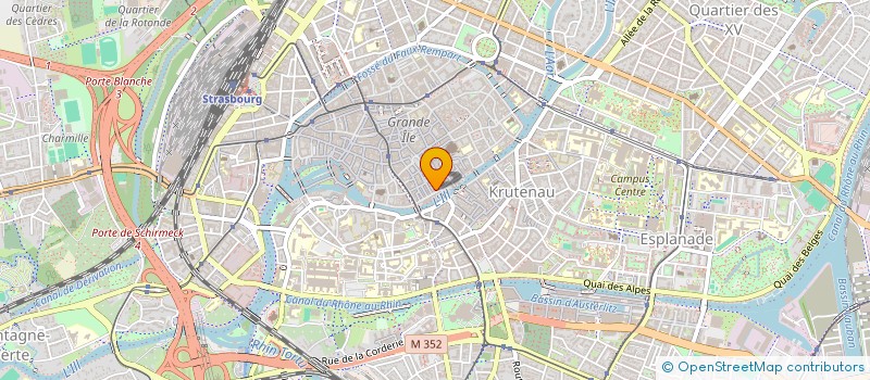 localisation de l'entreprise MONSIEUR YANNICK GALLAND  STRASBOURG