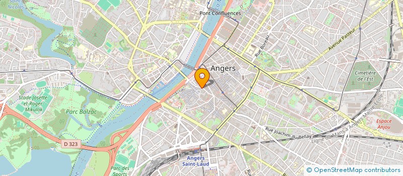 localisation de l'entreprise MONSIEUR YANNICK GAUTIER à ANGERS