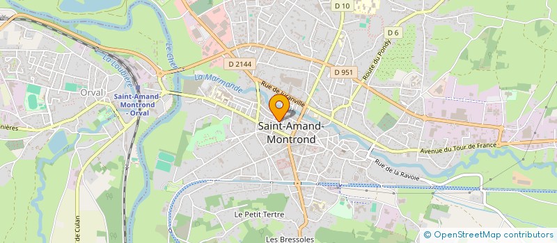 localisation de l'entreprise MONSIEUR YANNICK GERON  SAINT-AMAND-MONTROND