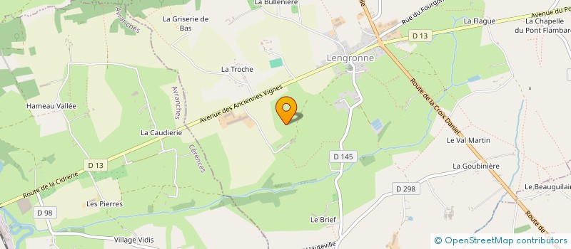 localisation de l'entreprise MONSIEUR YANNICK GERVAISE  GRIMESNIL