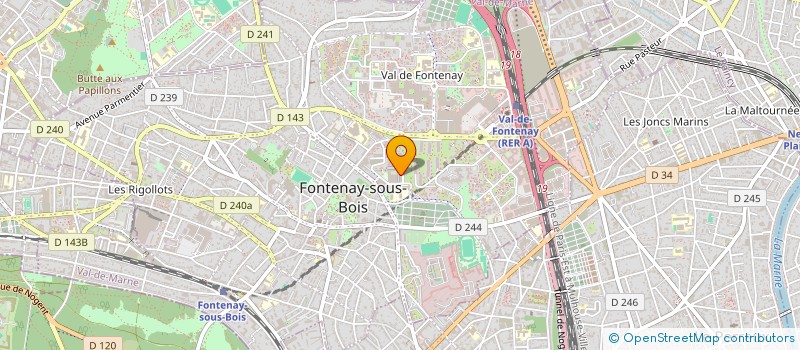 localisation de l'entreprise MONSIEUR YANNICK GLOGOWSKI à FONTENAY-SOUS-BOIS