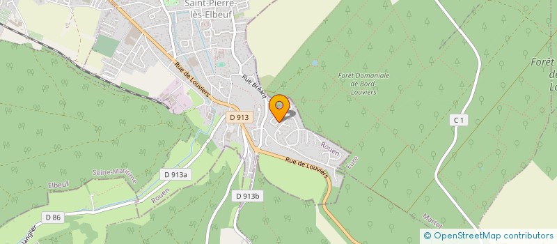 localisation de l'entreprise MONSIEUR YANNICK GOMIS  SAINT-PIERRE-LES-ELBEUF