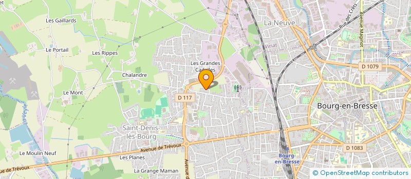 localisation de l'entreprise MONSIEUR YANNICK GOYON à SAINT-DENIS-LES-BOURG