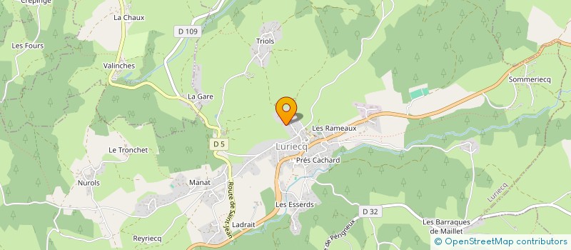 localisation de l'entreprise MONSIEUR YANNICK GRANJON  LURIECQ