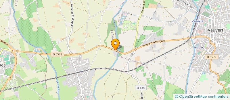 localisation de l'entreprise MONSIEUR YANNICK GREGORIO  LE CAILAR