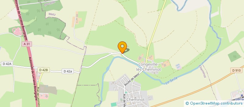 localisation de l'entreprise MONSIEUR YANNICK GROSSET  CHEMINOT