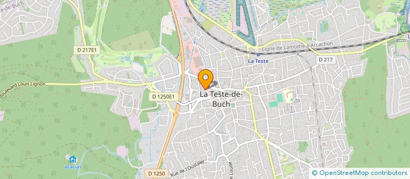 localisation de l'entreprise MONSIEUR YANNICK GUBBIOTTI à LA TESTE-DE-BUCH