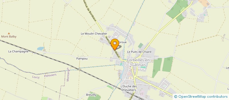 localisation de l'entreprise MONSIEUR YANNICK GUEGUEN à CORBEILLES