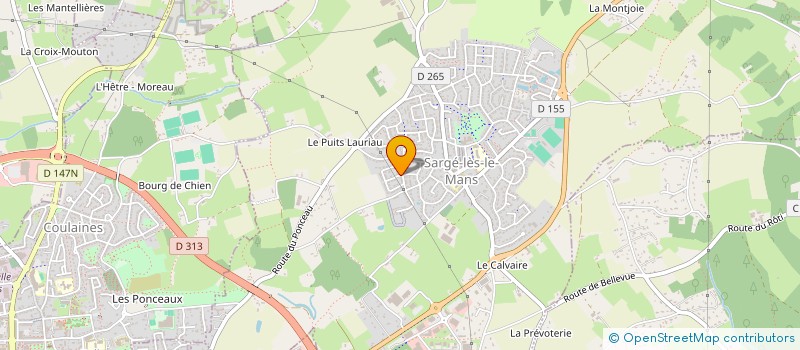 localisation de l'entreprise MONSIEUR YANNICK GUENE à NEUVILLE-SUR-SARTHE