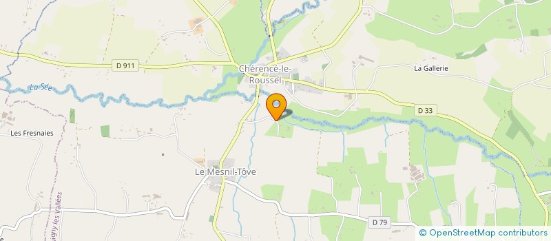 localisation de l'entreprise MONSIEUR YANNICK GUEROULT  JUVIGNY LES VALLEES