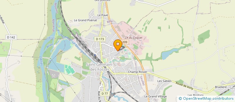 localisation de l'entreprise MONSIEUR YANNICK GUERRIER à SAINT-GERMAIN-DES-FOSSES