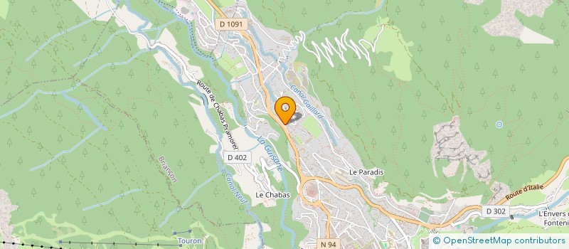 localisation de l'entreprise MONSIEUR YANNICK GUIBERT à BRIANCON