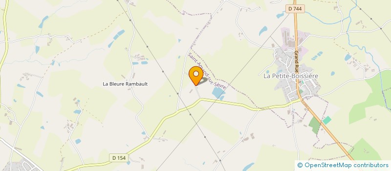localisation de l'entreprise MONSIEUR YANNICK GUIET à SAINT-AMAND-SUR-SEVRE