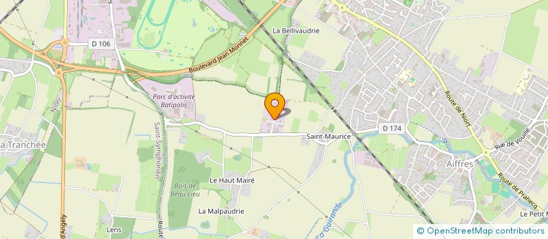 localisation de l'entreprise MONSIEUR YANNICK GUILLON  ARDIN