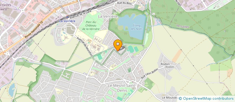 localisation de l'entreprise MONSIEUR YANNICK GUILLOUX à LA VERRIERE