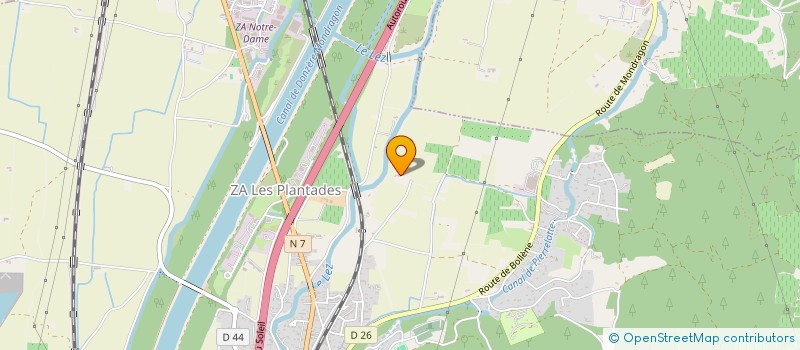 localisation de l'entreprise MONSIEUR YANNICK GWINNER  MONDRAGON