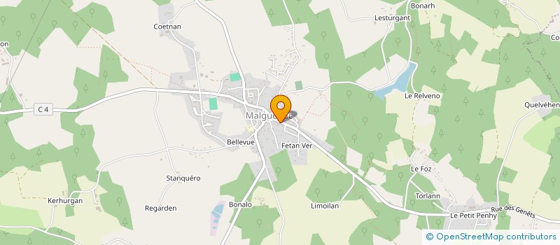 localisation de l'entreprise MONSIEUR YANNICK HALET  KERGRIST