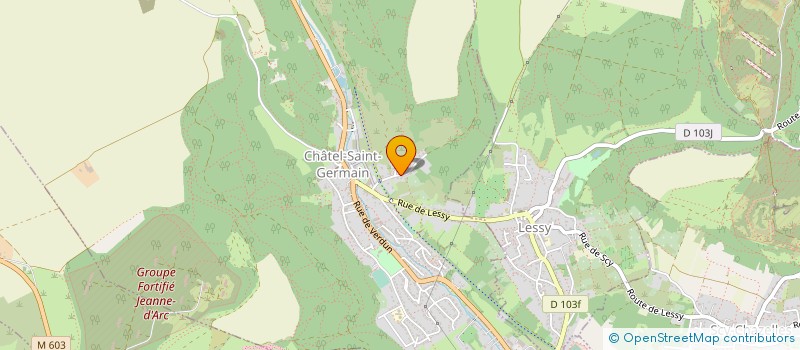 localisation de l'entreprise MONSIEUR YANNICK HAMRI à CHATEL-SAINT-GERMAIN