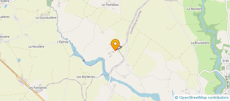 localisation de l'entreprise MONSIEUR YANNICK HARDY  SAINT-HILAIRE-LE-VOUHIS