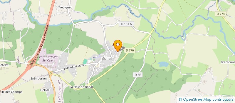 localisation de l'entreprise MONSIEUR YANNICK HAREL  BOHAL