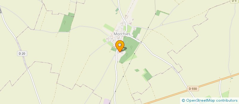 localisation de l'entreprise MONSIEUR YANNICK HAYART  MORCHIES