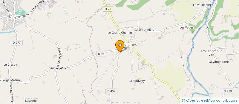 localisation de l'entreprise MONSIEUR YANNICK HAYE  TESSY-BOCAGE