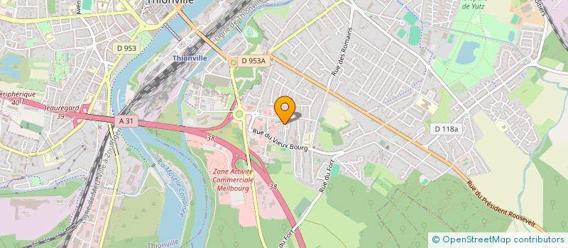 localisation de l'entreprise MONSIEUR YANNICK HEINRICH  YUTZ