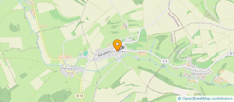 localisation de l'entreprise MONSIEUR YANNICK HEIOB  VICHEREY