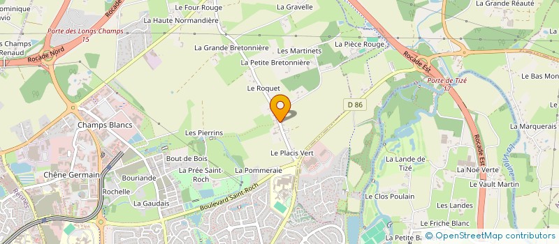 localisation de l'entreprise MONSIEUR YANNICK HELIGON à CESSON-SEVIGNE