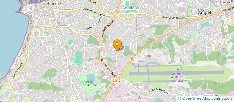 localisation de l'entreprise MONSIEUR YANNICK HELOIR à BIARRITZ
