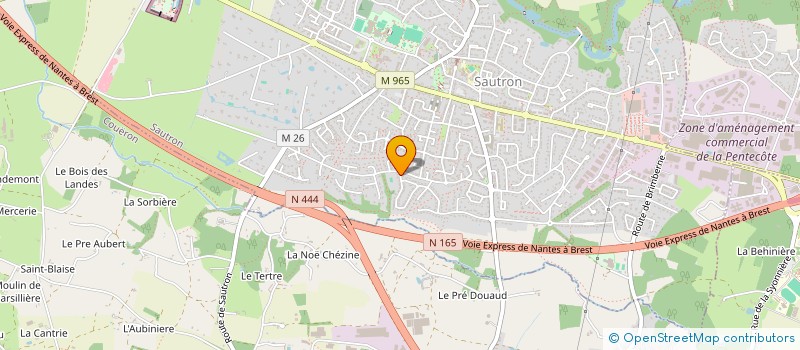 localisation de l'entreprise MONSIEUR YANNICK HERMANN à SAUTRON