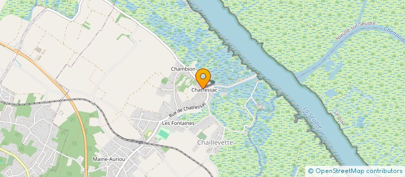 localisation de l'entreprise MONSIEUR YANNICK HEROT  CHAILLEVETTE