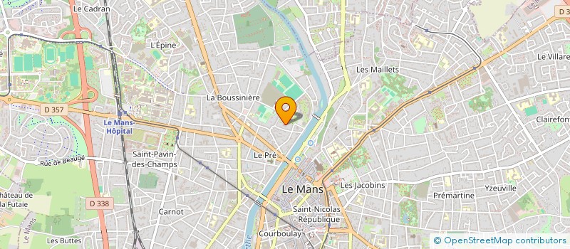 localisation de l'entreprise MONSIEUR YANNICK HEULECK NJIKEUNTCHI  LE MANS