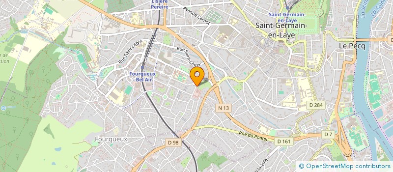 localisation de l'entreprise MONSIEUR YANNICK HOESTLANDT à SAINT-GERMAIN-EN-LAYE