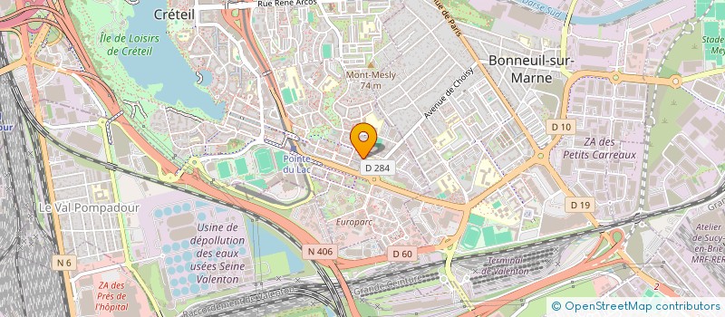 localisation de l'entreprise MONSIEUR YANNICK HONORE à CRETEIL