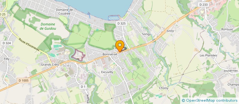 localisation de l'entreprise MONSIEUR YANNICK HULIN  SCIEZ